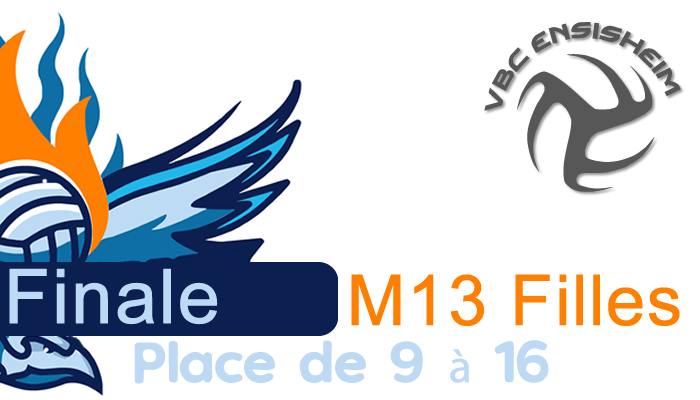 M13 Filles - Finale et classement - Places de 9 à 16